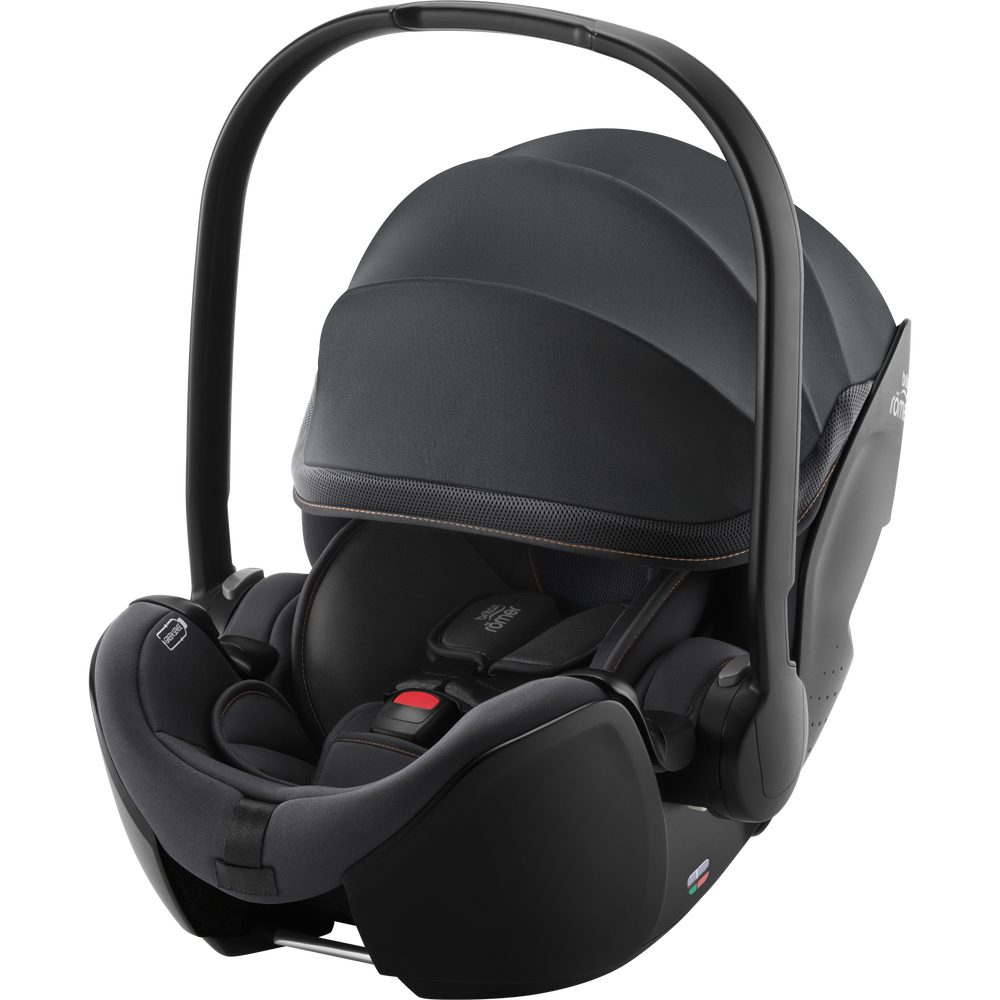 Scaun auto tip scoică pentru copii Britax Römer, reclinabilă, 0-15 luni, 40-85 cm, 0-13 kg, BABY-SAFE 5Z2, Fossil Grey