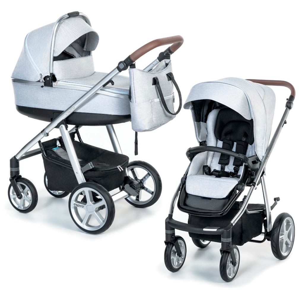Carucior 2 In 1 Espiro Next Avenue 2.1 Gel 101 Frozen Gray