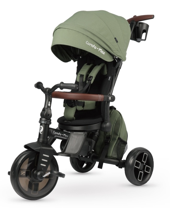 Tricicleta Qplay Comfo Max Olive Green