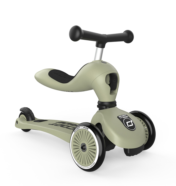 Trotineta 2-in-1 Scoot & Ride HighwayKick 1 Oliva , 1-5 ani