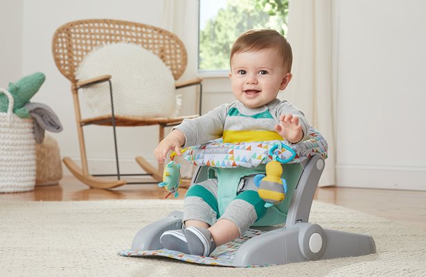 Scaun - suport bebelusi Learn to sit 3 pozitii, Summer Infant