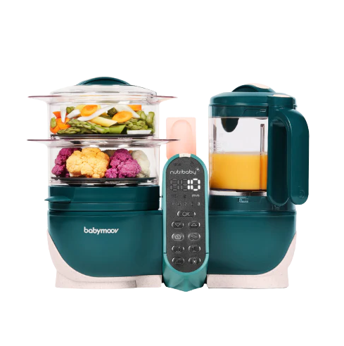 Robot multifunctional 6 in 1 Babymoov Nutribaby+ Opal Green