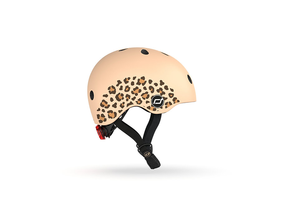 Casca de protectie XS/S (48-53cm) Leopard,  Scoot&Ride