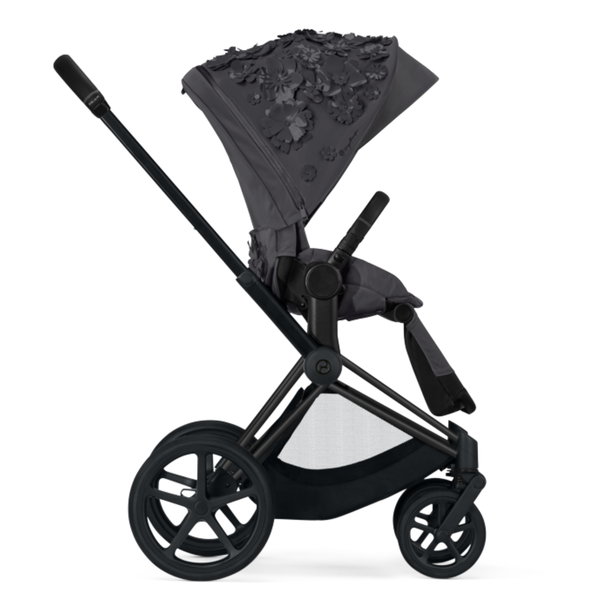 Cybex Текстиль для прогулочного блока Priam III (Simply Flowers Dream Grey)