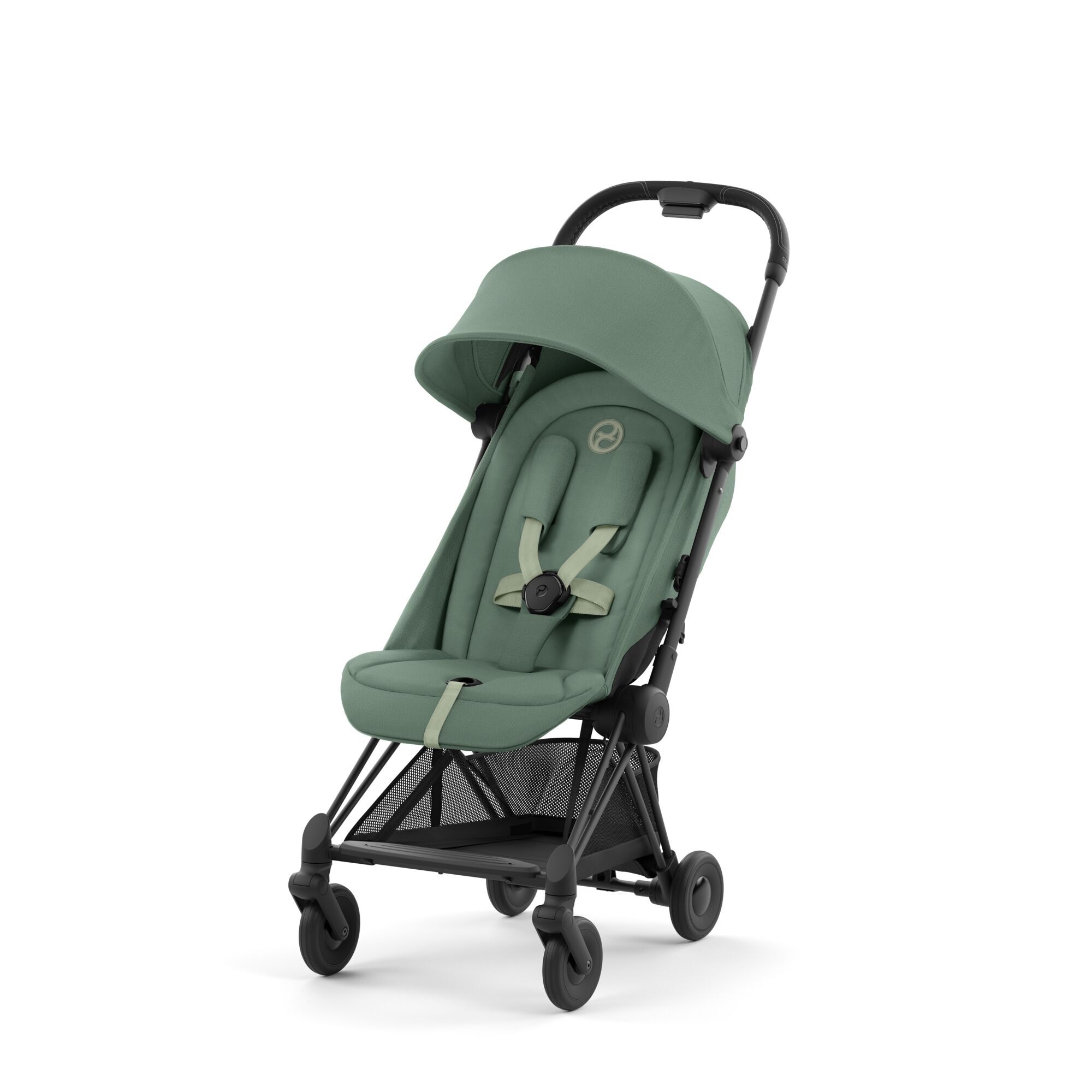 Cybex Carucior ultracompact Coya Leaf Green cadru Matt Black