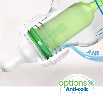 BIBERON ANTI-COLICI CU GAT INGUST, PP, 250 ML. 