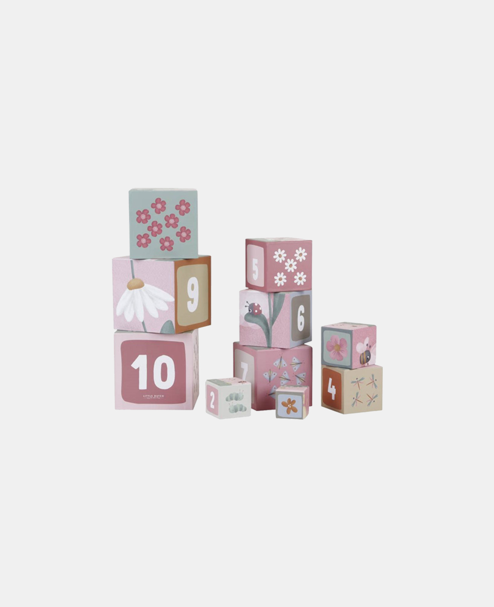 Cutii pentru stivuire din carton FSC - Colectia Flowers & Butterflies - Little Dutch LD 4767