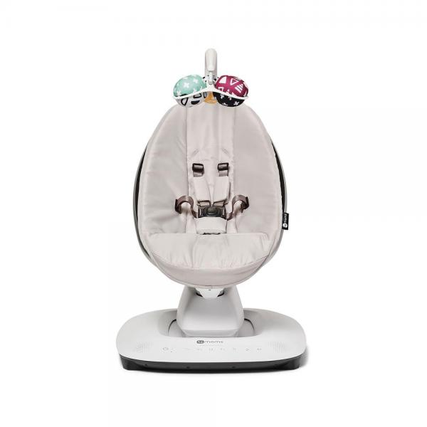 Fotoliu balansoar bebelusi 4MOMS MamaRoo 5.0, Classic Grey