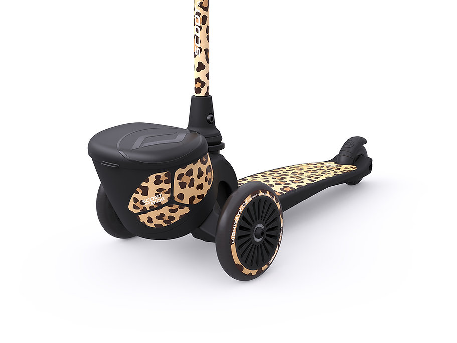 Детский самокат Scoot&Ride HighwayKick 2 Lifestyle , 2 года+, Leopard