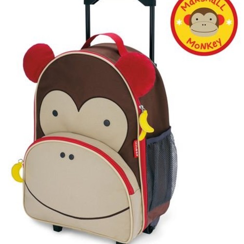 Ghiozdan Troller Skip Hop Zoo Maimutica
