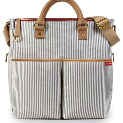 Geanta pentru parinti Skip Hop Duo Editie Speciala French Stripe