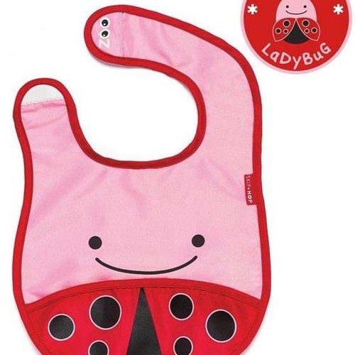Baveta Skip Hop Zoo Buburuza