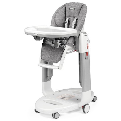 Scaun de masa 3 in 1 Tatamia Follow Me Peg Perego, 0-36 luni, Wonder Gray