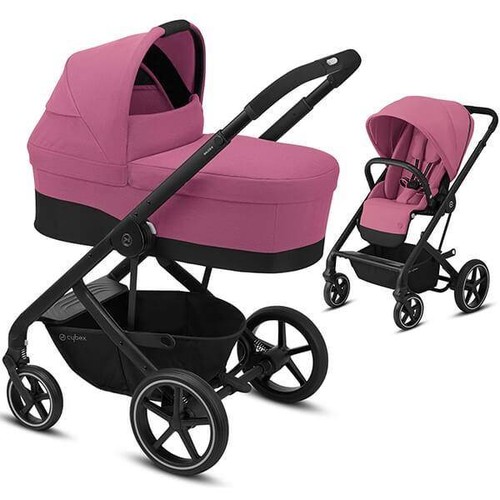 Carucior copii 2 in 1 Cybex Balios S Lux Magnolia Pink