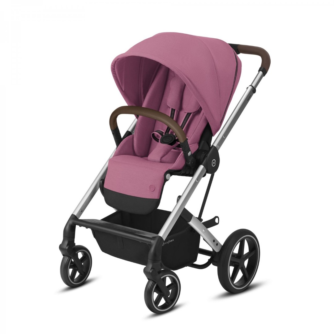 Carucior Cybex Balios S Lux Silver/Magnolia Pink