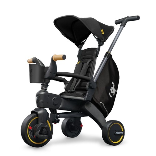 Tricicleta Doona Liki Trike S5 Nitro Black