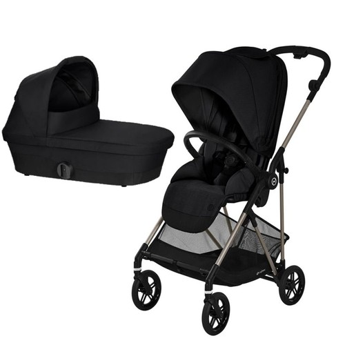 Carucior 2 in 1 Cybex Melio, Deep Black