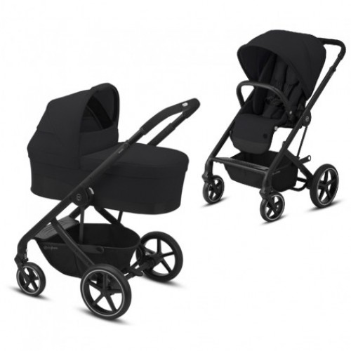 Коляска Cybex Balios S Lux 2 в 1 Deep Black