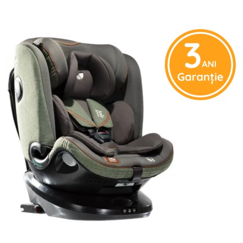 Scaun auto rotativ i-Size Joie i-Spin Grow 360 Signature Pine, nastere-125 cm