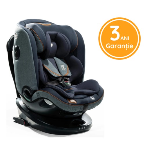 Scaun auto rotativ i-Size Joie i-Spin Grow 360 Signature Harbour, nastere-125 cm