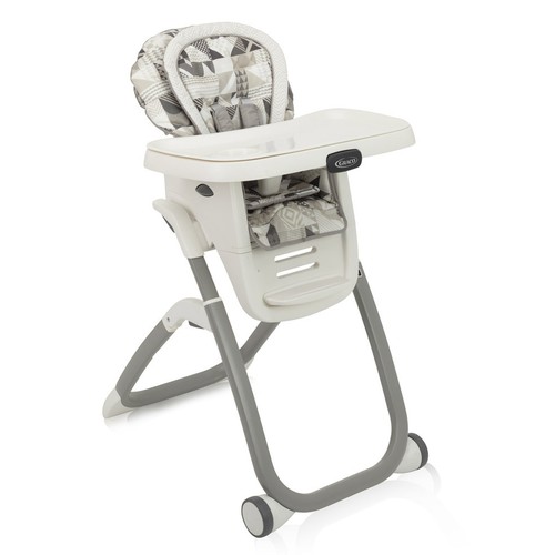 Стульчик для кормления Graco DuoDiner DLX 6 в 1 Patchwork Grey