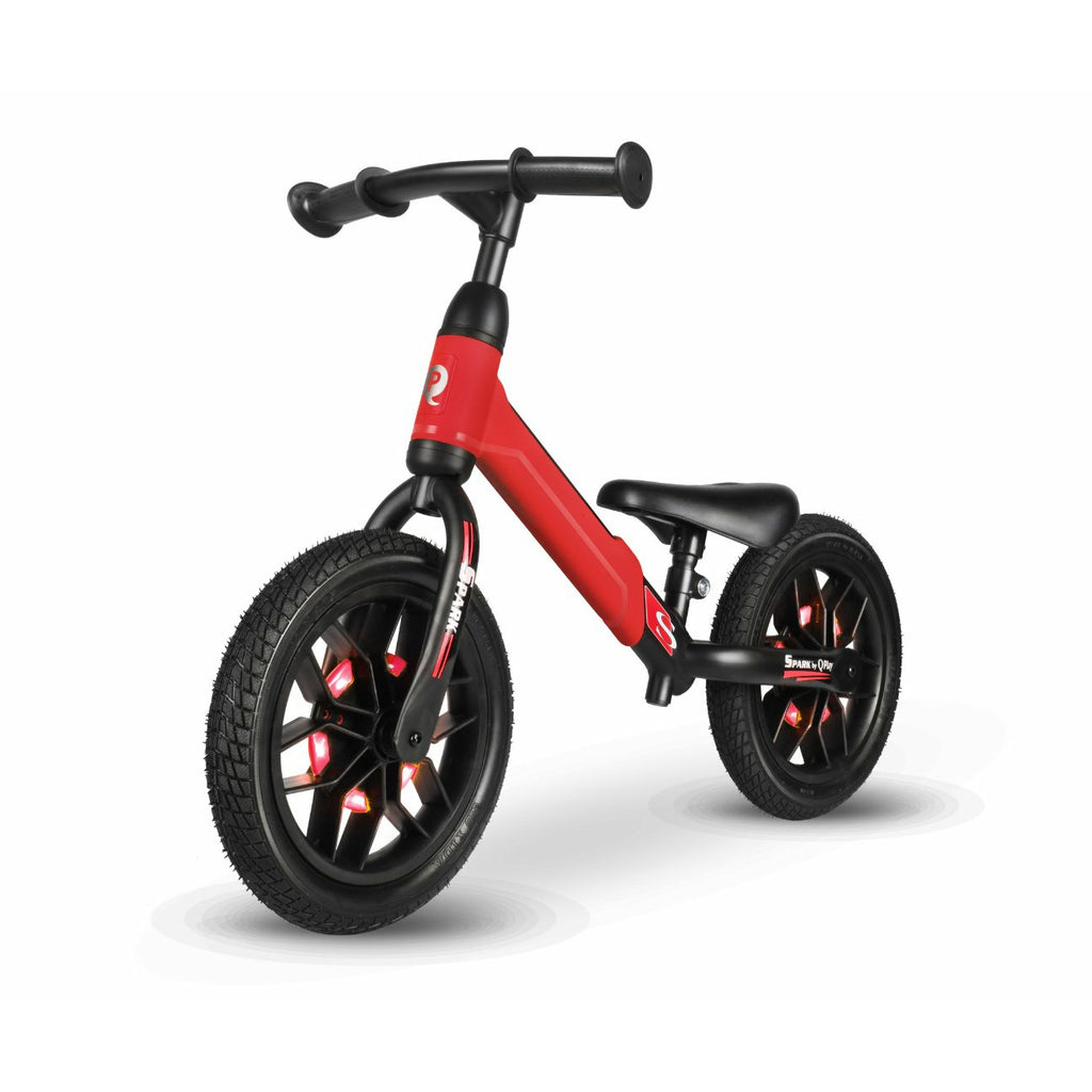 Bicicleta fara pedale Balance bike QPlay Spark Rosu