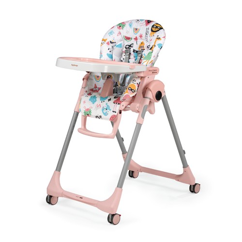 Scaun de masa Prima Pappa Zero Follow Me Super Girl, Peg Perego