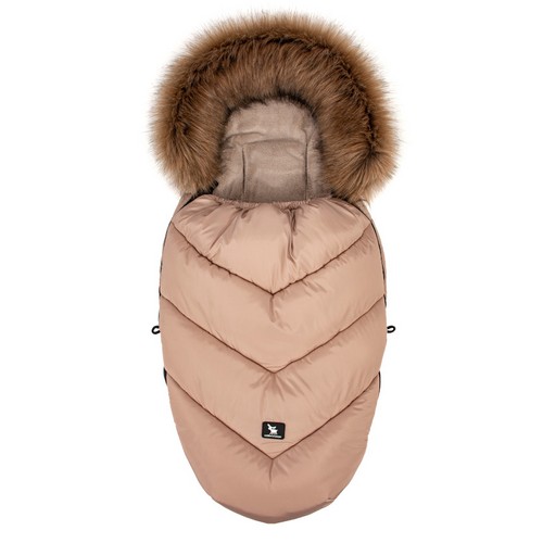 Husă de iarnă Cottonmoose pentru carucior 0-36 luni Moose, Camel