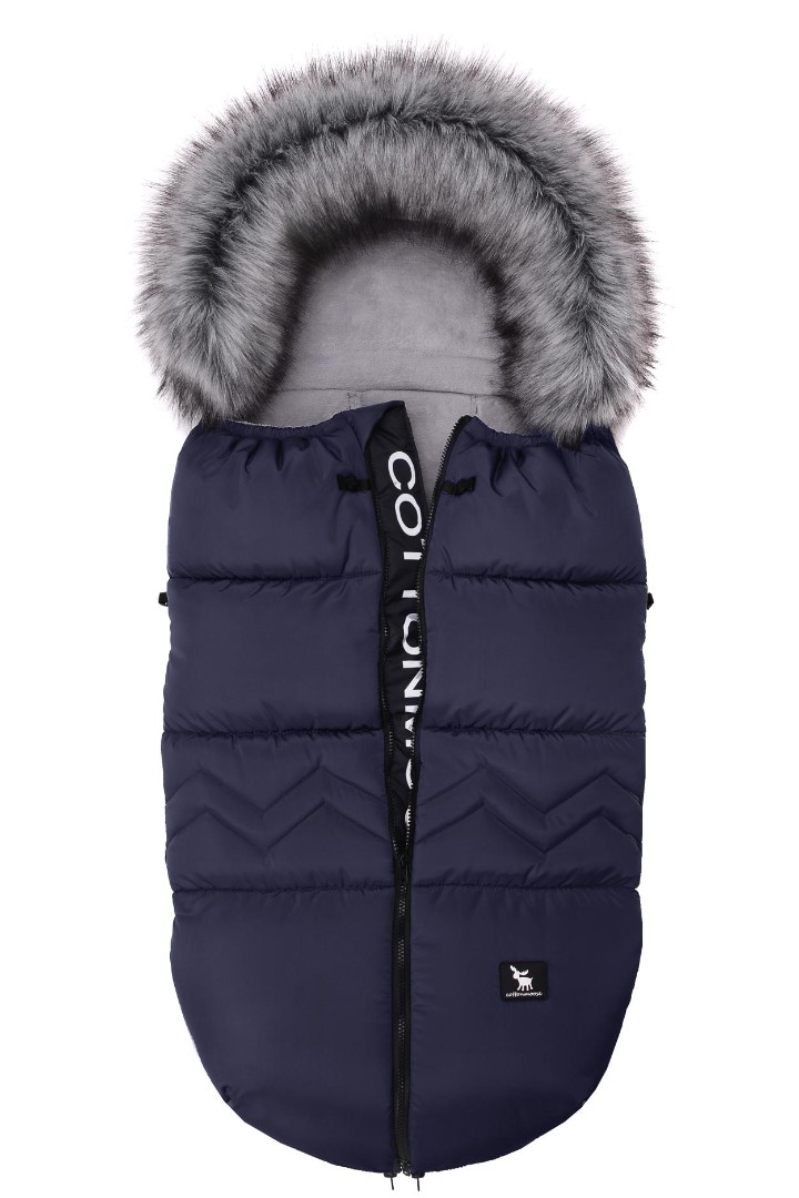 Husă de iarnă Cottonmoose pentru cărucior 0-36 luni North, Graphite