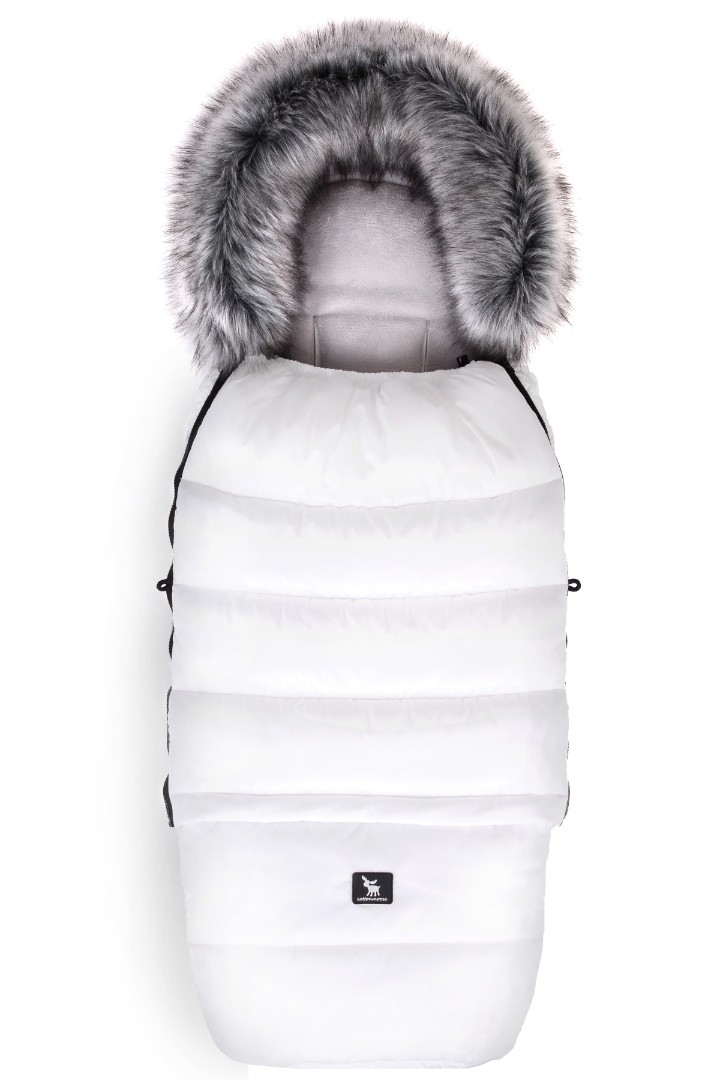 Sac de iarna pentru carucior 0-36 luni Combi 3 in 1 Cottonmoose -   WHITE
