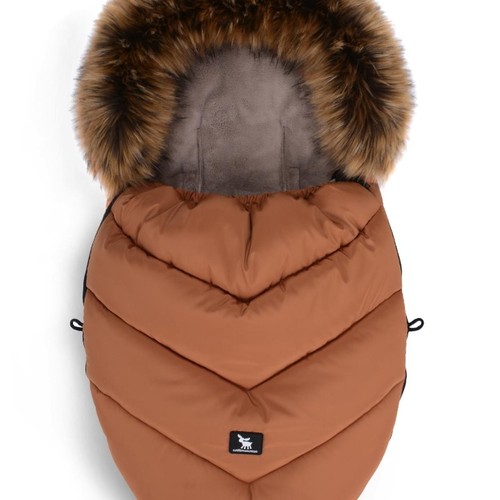 Husă de iarnă Cottonmoose pentru carucior 0-12  luni MINI Moose, Amber