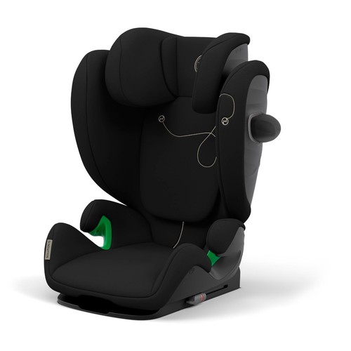 Scaun auto cu isofix Cybex Solution G i-Size, Moon Black (15-36 kg) Grupa II/III