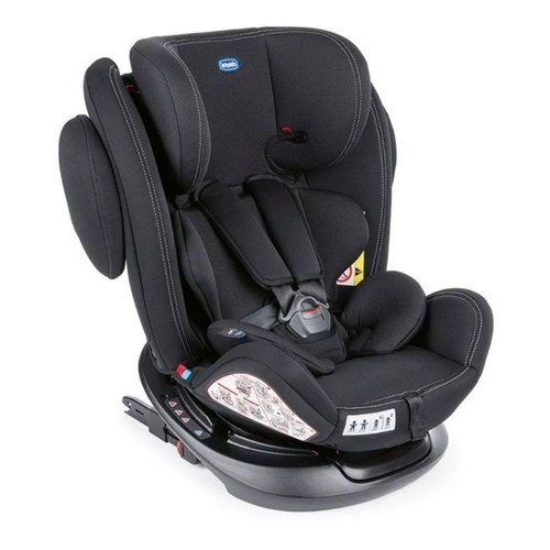 Scaun auto Chicco Isofix rotativ Unico Plus, 0 - 36 kg, Negru