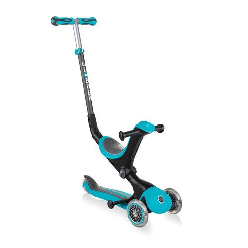 Trotineta pliabila  Globber Go Up Deluxe, 15 luni -9 ani+, Teal