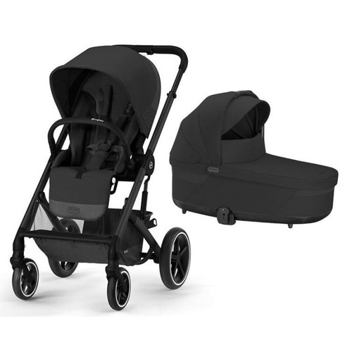 Carucior 2 in 1 Cybex Balios S Lux Moon Black New*