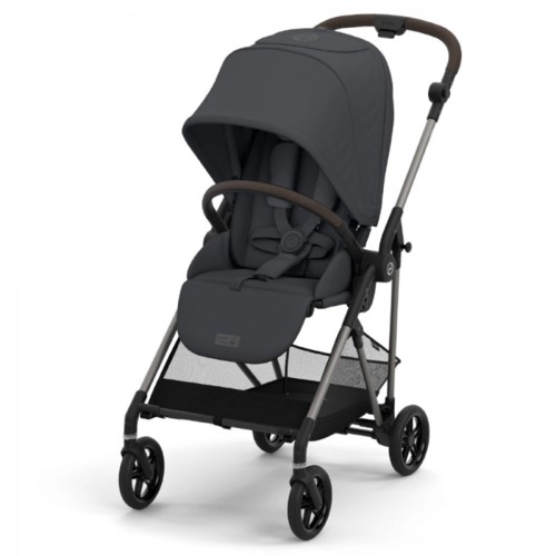 Прогулочная коляска Cybex Melio B Monument Grey dark grey [traducere în curs]