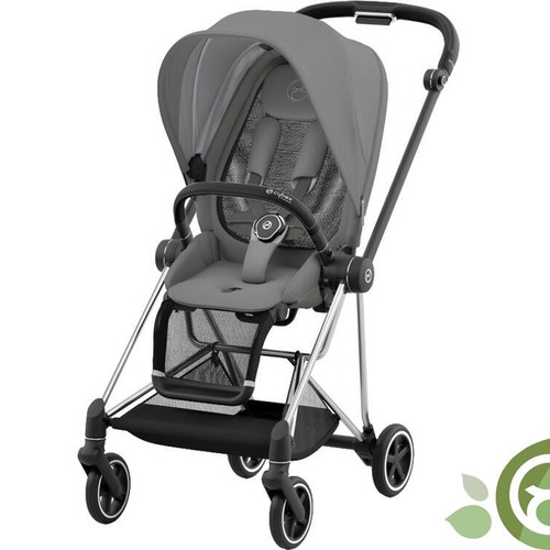 Carucior Cybex Mios cadru Chrome Brown, Pearl Grey