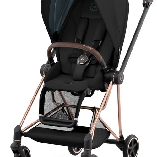 Коляска Cybex Mios шасси Rose Gold, Deep Black