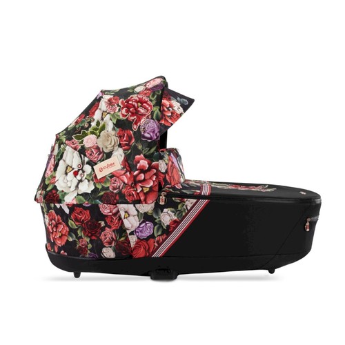 Cybex люлька Lux для коляски Priam FE Spring Blossom Dark