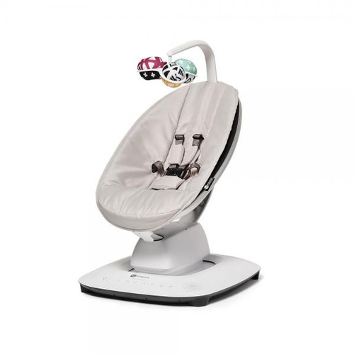 Fotoliu balansoar bebelusi 4MOMS MamaRoo 5.0, Classic Black