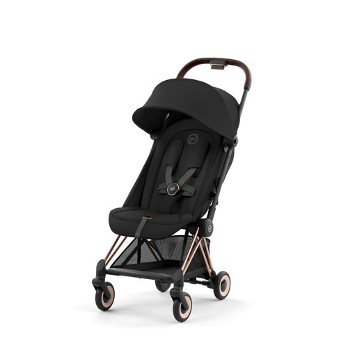 Cybex Carucior ultracompact Coya Sepia Black Cadru Rosegold