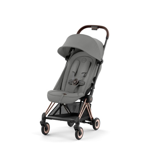 Cybex Carucior ultracompact Coya Mirage Grey cadru Rosegold