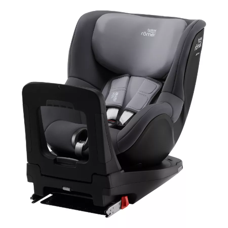 Scaun auto rotativ cu baza inclusă Britax Römer DUALFIX 3 i-Size Midnight Grey, 3 luni-4 ani,18 kg