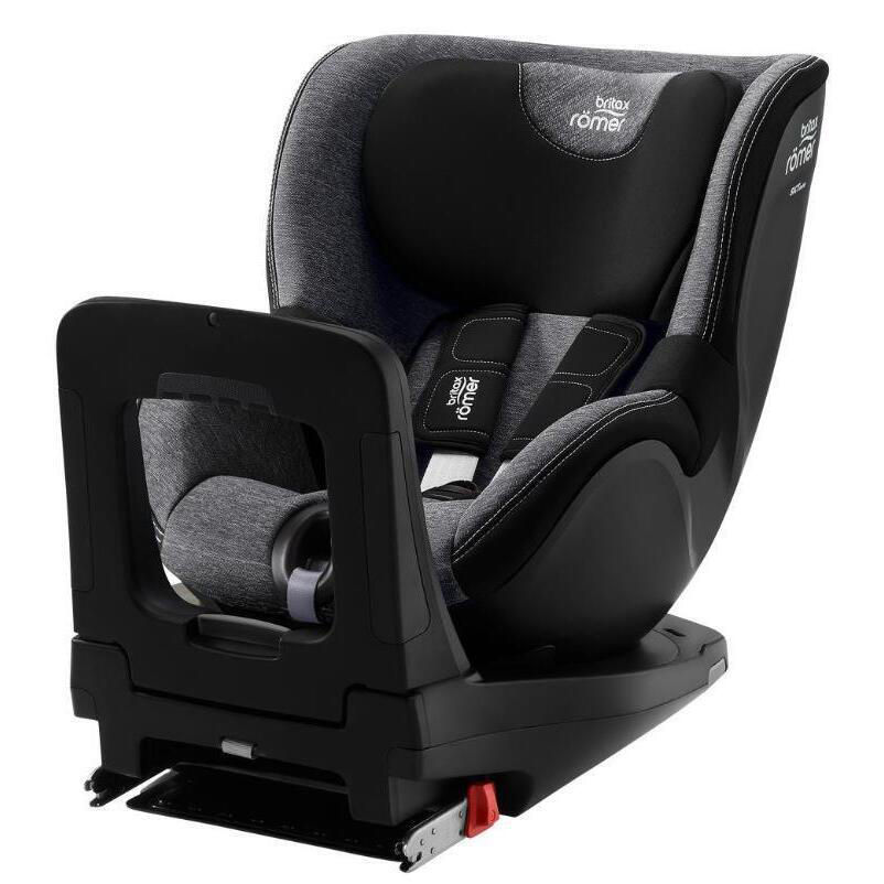 Scaun auto rotativ cu baza inclusă Britax Römer DUALFIX 3 i-Size Graphite Marble, 3 luni-4 ani,18 kg