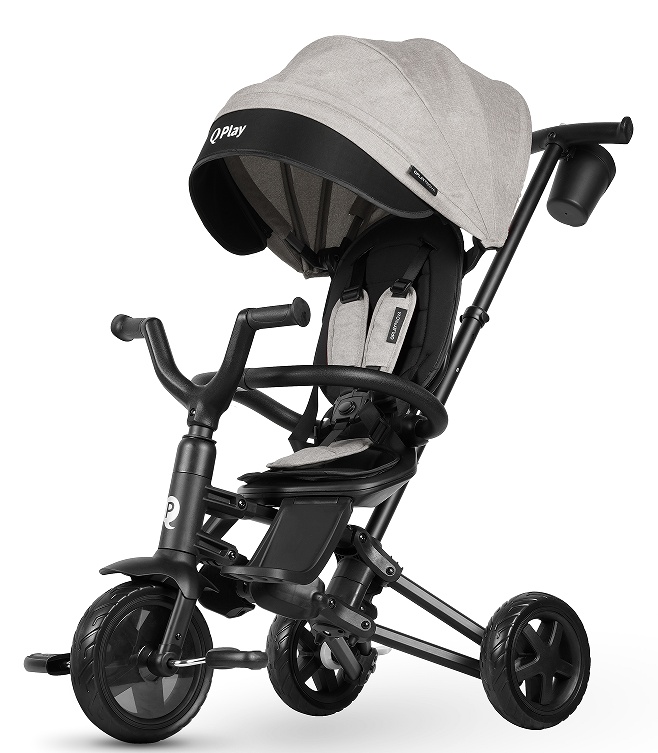 Tricicleta ultrapliabila copii Qplay Nova Niello Gray