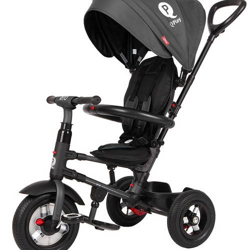 Tricicleta ultrapliabila Qplay Rito Rubber Black