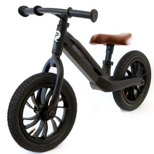 Bicicleta fără pedale Qplay Racer Black/Brown