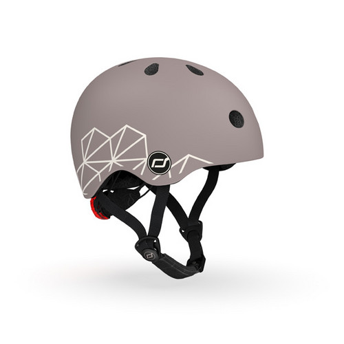 Casca de protectie pentru copii, cu sistem de reglare, Scoot & Ride Brownlines, XXS-S, 1 an+