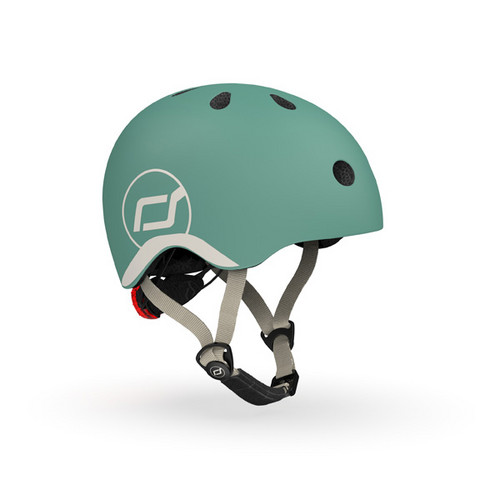 Casca de protectie pentru copii, cu sistem de reglare, Scoot & Ride Forest, XXS-S, 1 an+