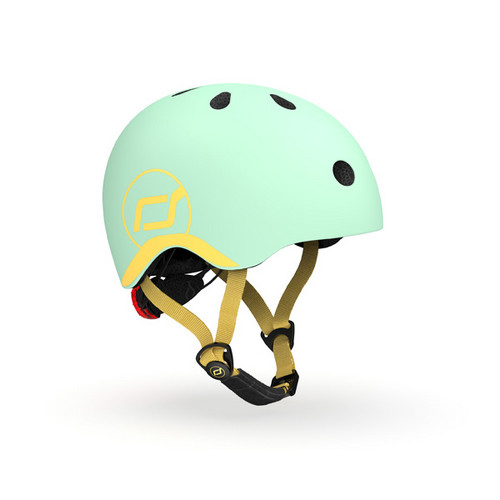 Casca de protectie pentru copii, cu sistem de reglare, Scoot & Ride Kiwi, XXS-S, 1 an+